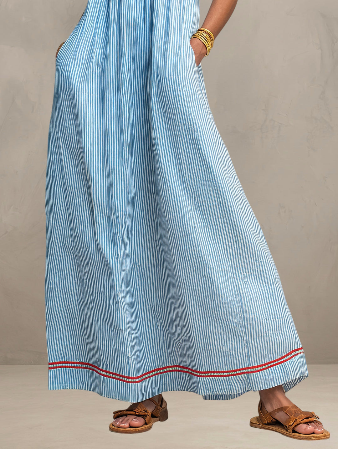 CARMEN | VESTIDO MAXI DE VERANO FLUIDO