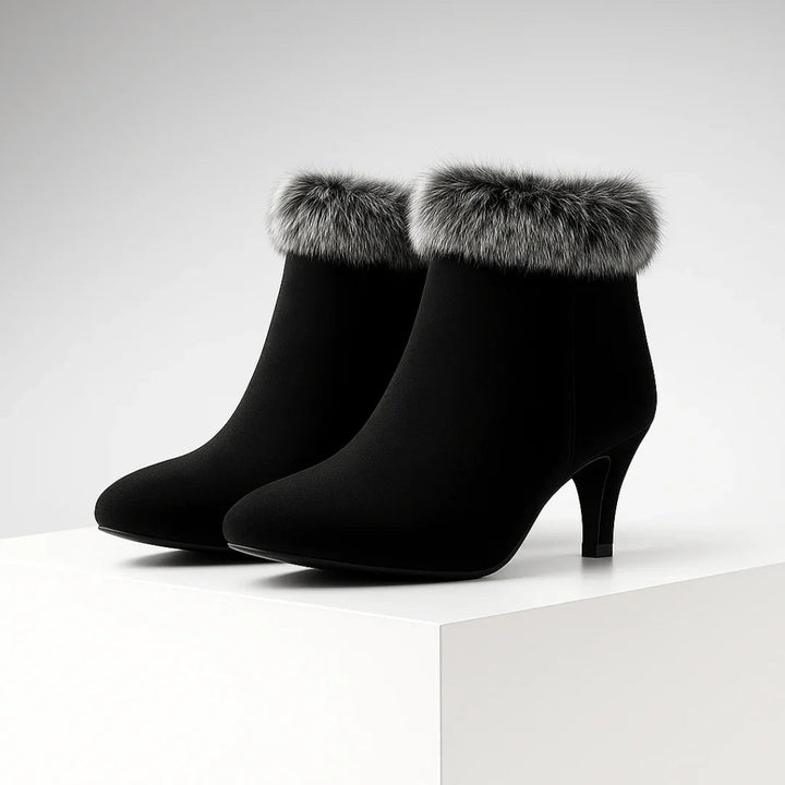 Botas de Piel de Piel Sintética Aurora