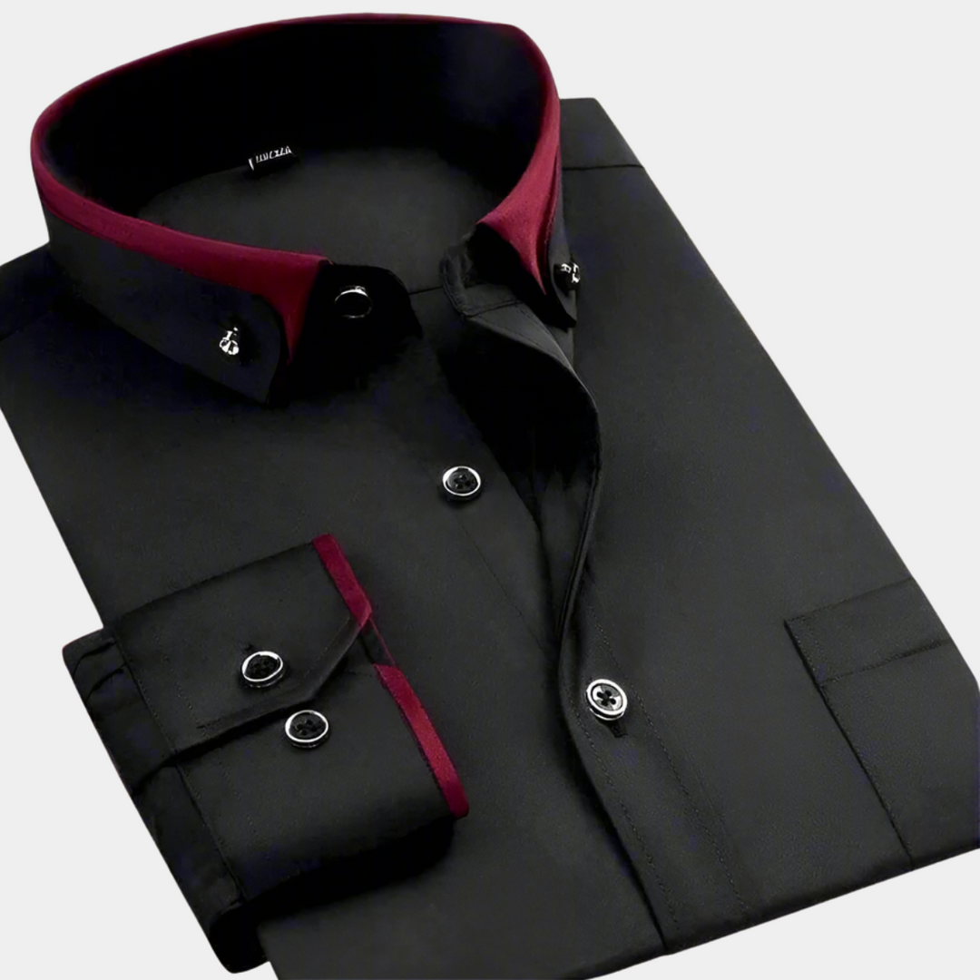 Andrés | Camisa Clásica de Hombre con Mangas Largas
