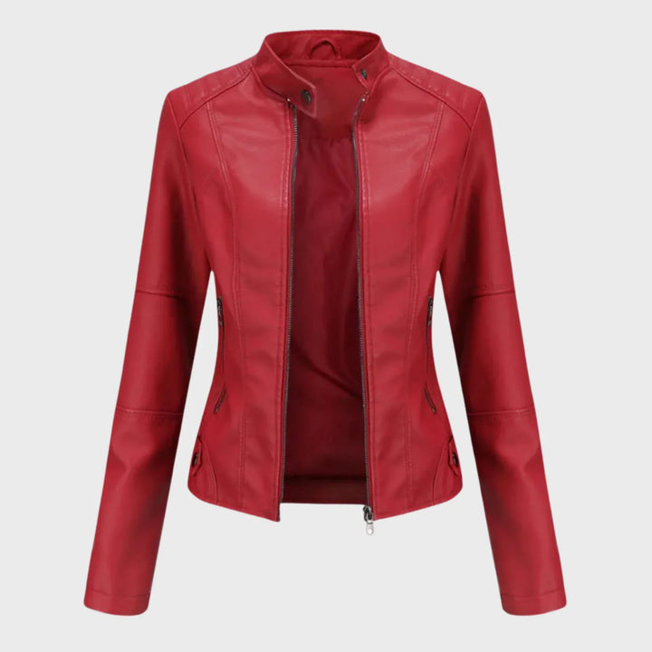Romina | Chaqueta de Cuero Casual