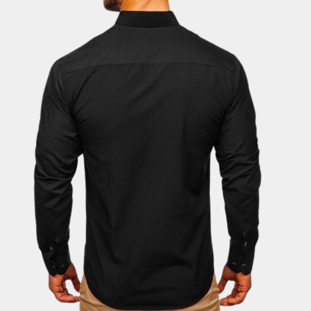 Andrés | Camisa Clásica de Hombre con Mangas Largas