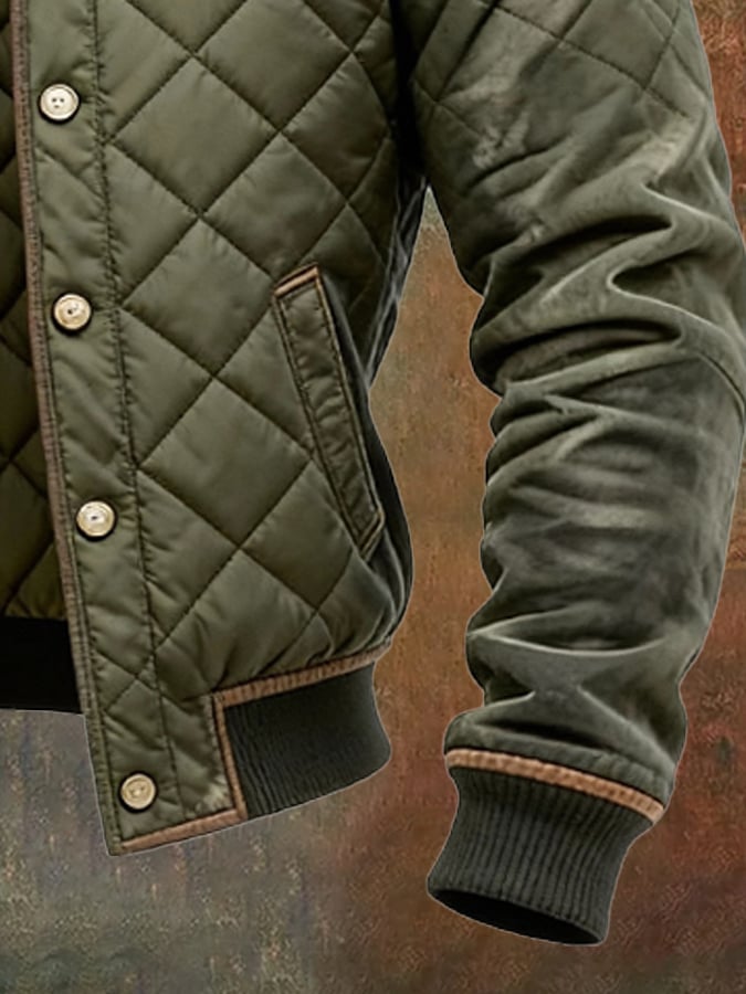 Franco | Elegante Chaqueta Acolchada