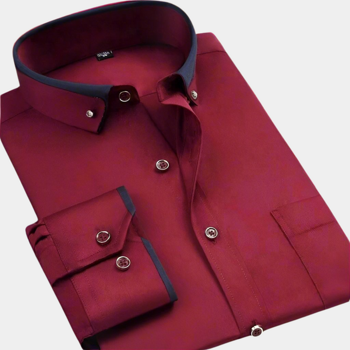Andrés | Camisa Clásica de Hombre con Mangas Largas