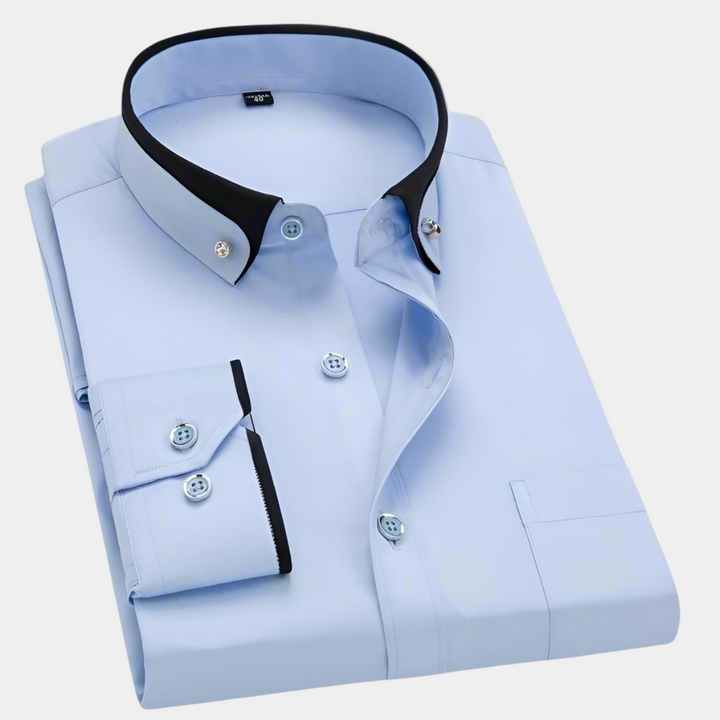 Andrés | Camisa Clásica de Hombre con Mangas Largas