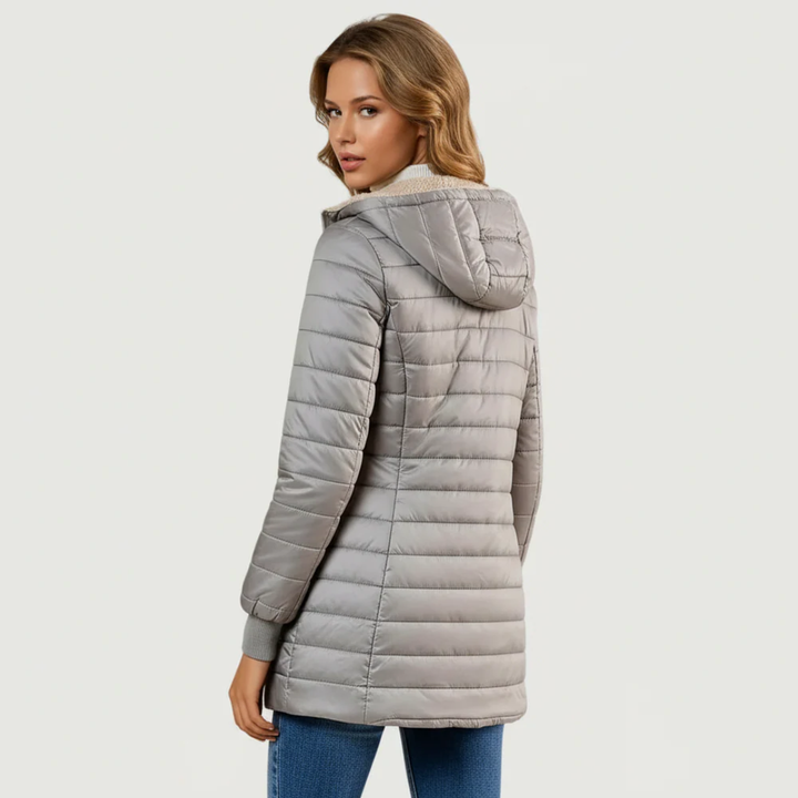 Paloma | Abrigo de Invierno con Forro de Sherpa
