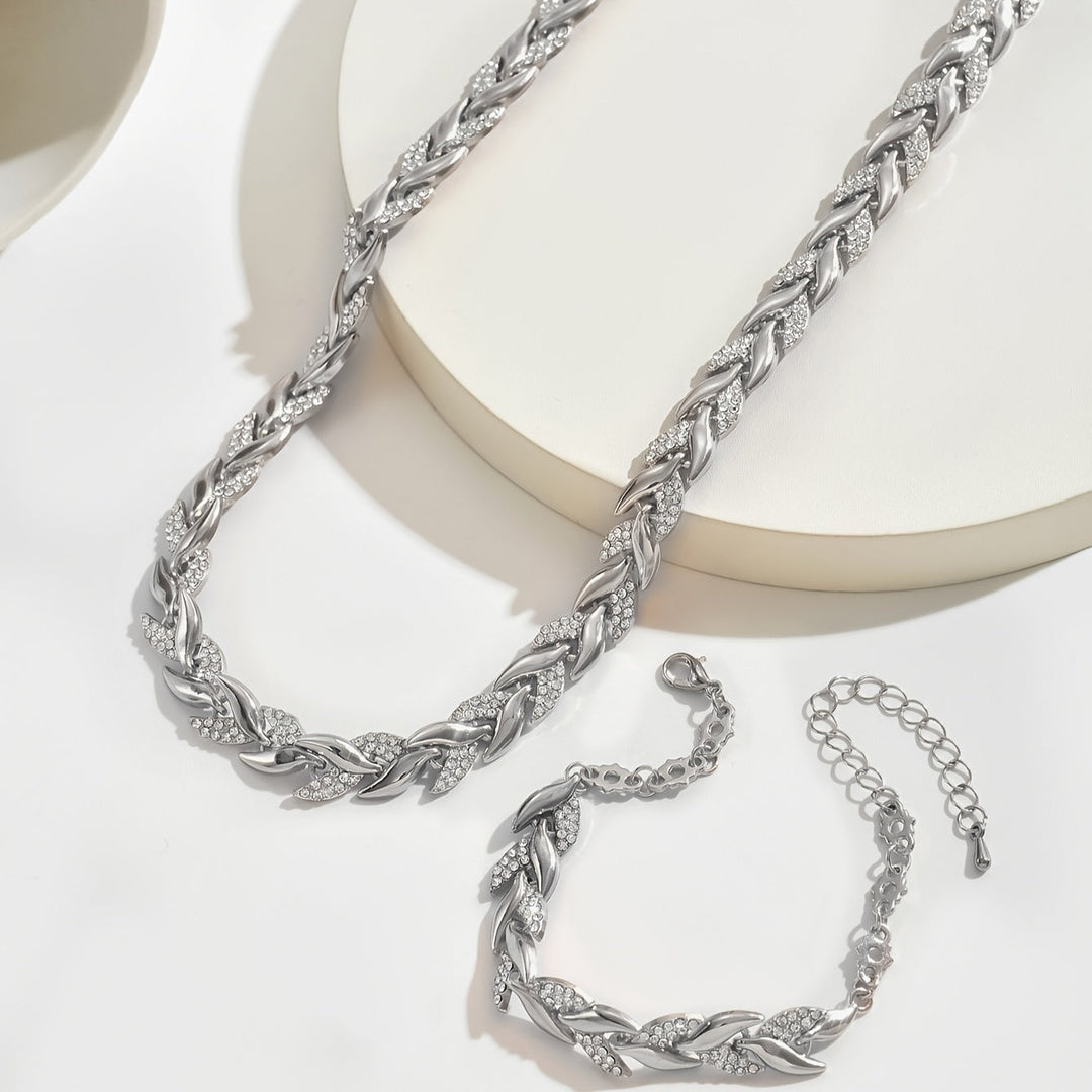 Verónica – Parure de Strass y Cristal