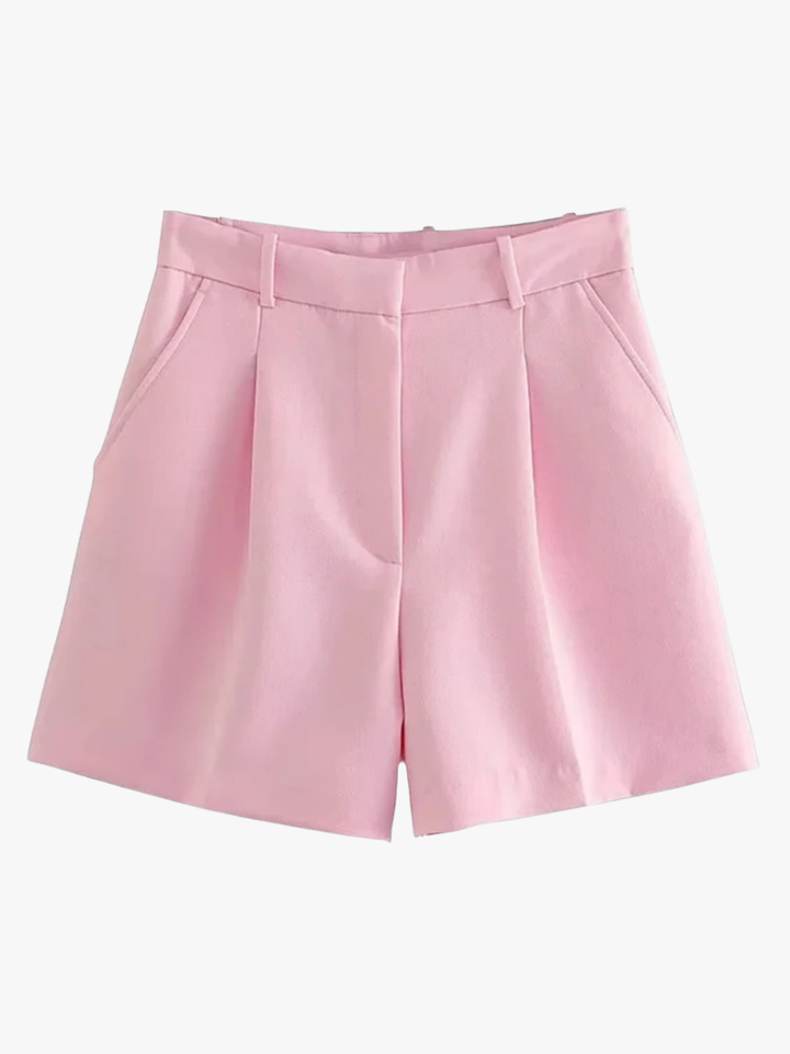 María | PANTALONES CORTOS DE CINTURA ALTA PARA MUJERES
