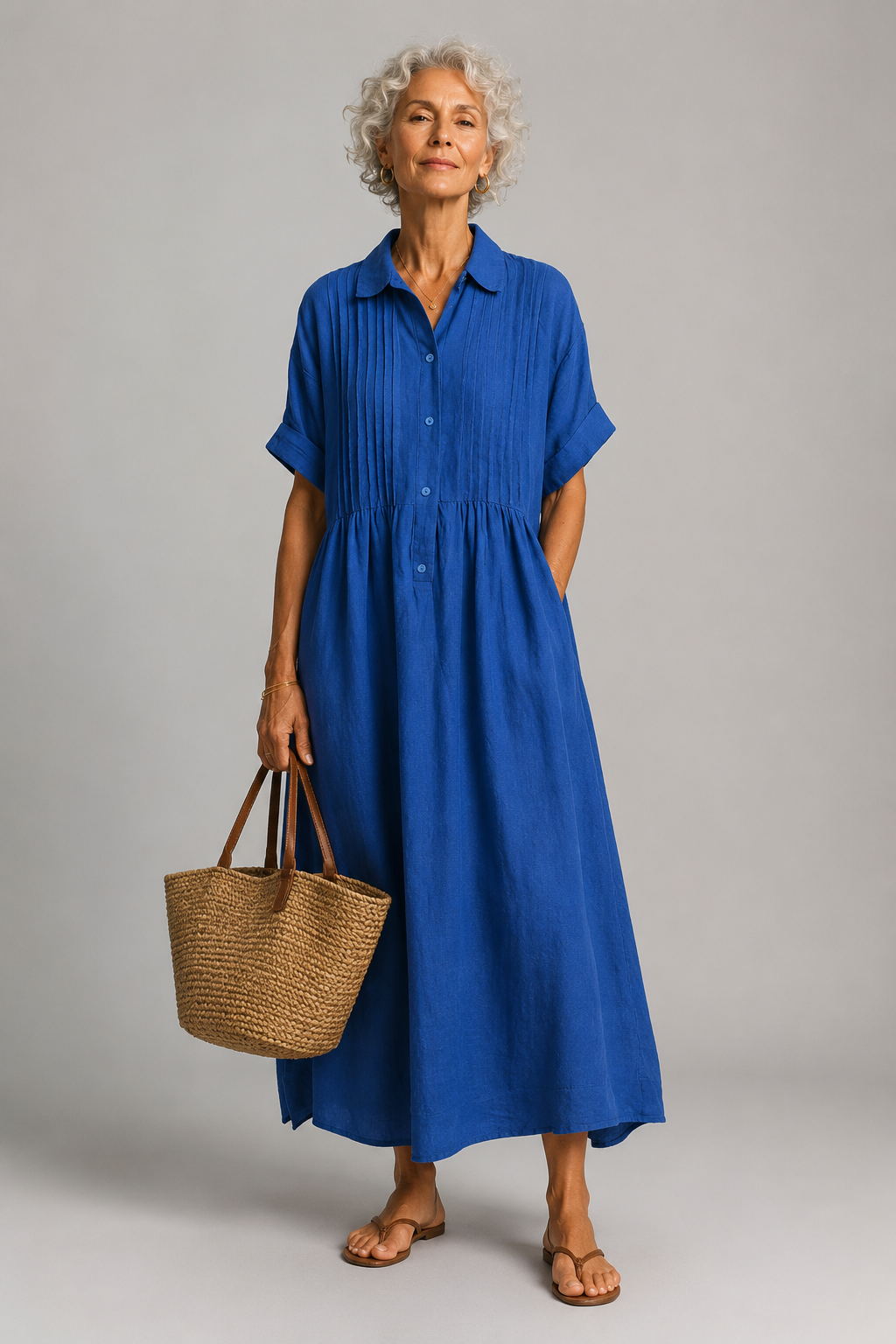 Vestido de Verano Azure Breeze