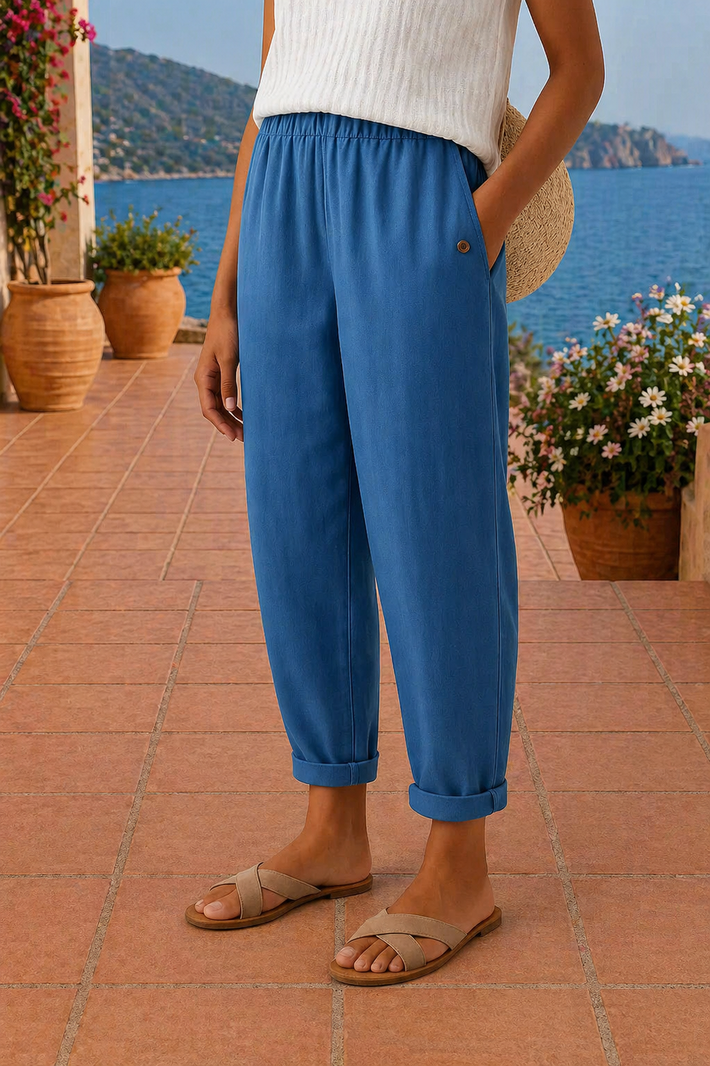 Victoria | Pantalones de lino ligeros
