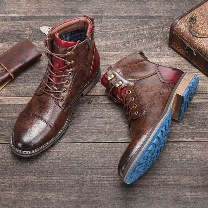 Atlas™ | Botas Oxford de Cuero Premium