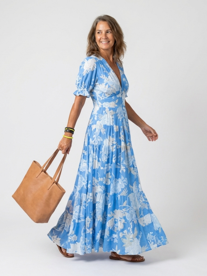 Vestido Romántico Solitario