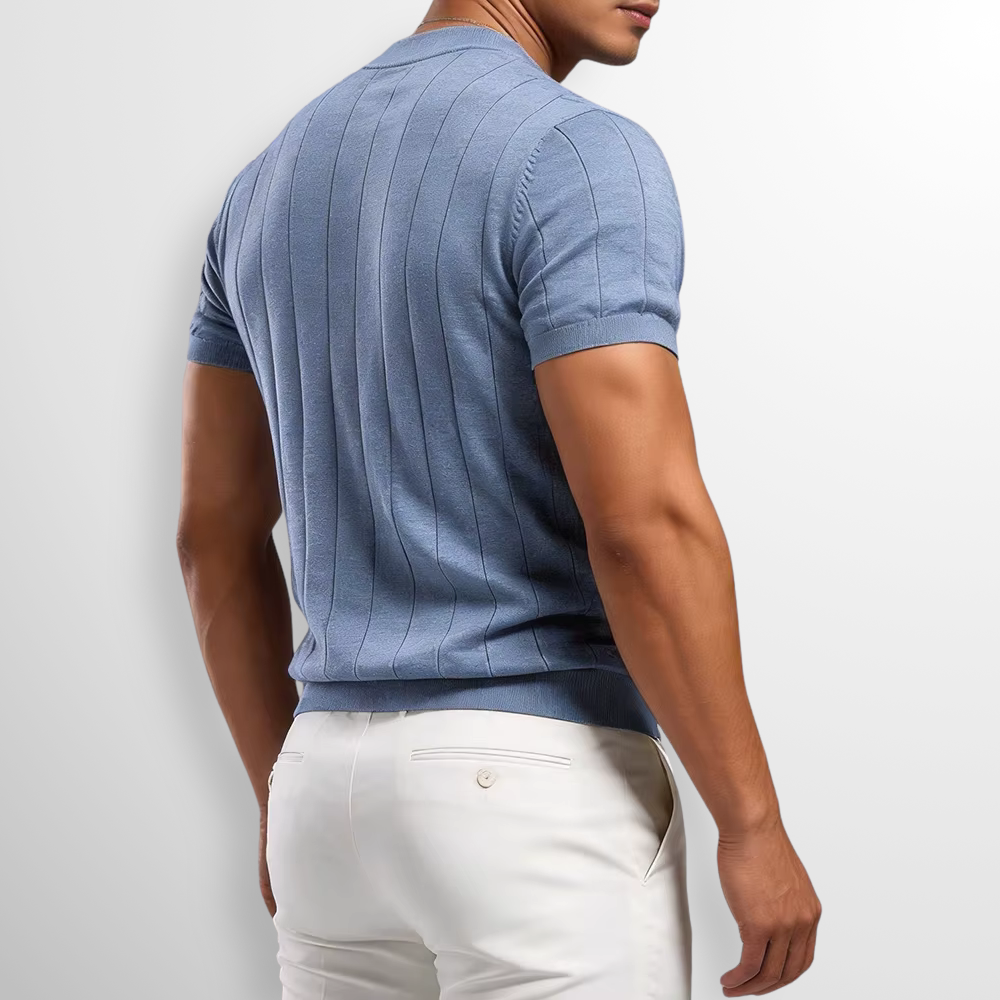 António | Camiseta Luxe de Manga Corta