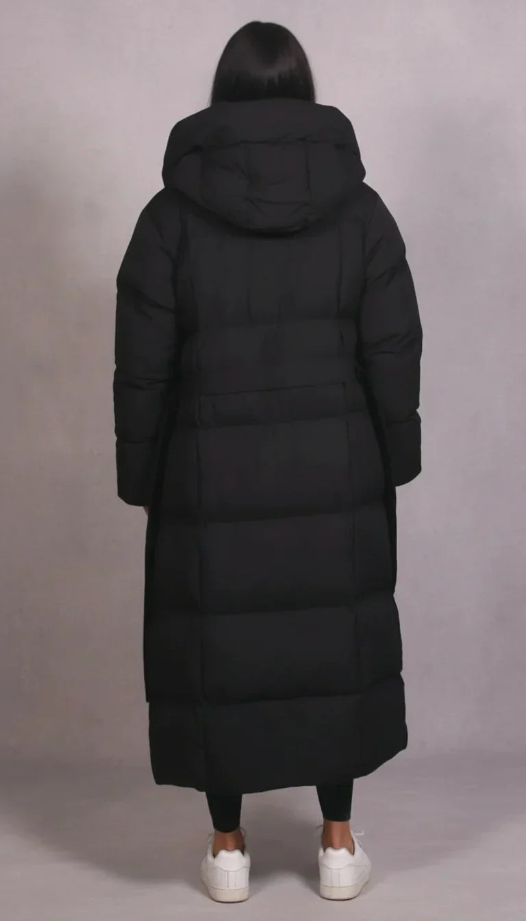 Ximena™ | Elegante abrigo largo tipo puffer