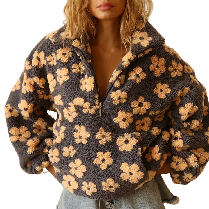 Vanessa | Suéter con estampado de flores