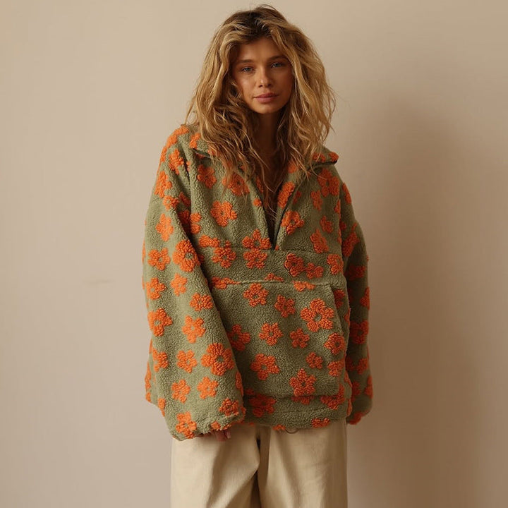 Vanessa | Suéter con estampado de flores