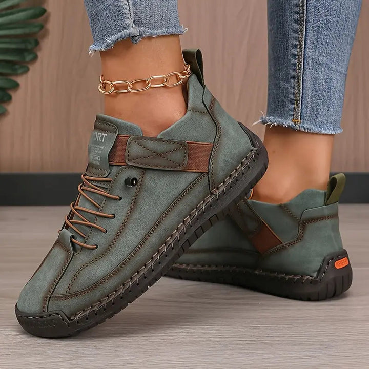Patricia | Zapatos de Senderismo Confort Beige