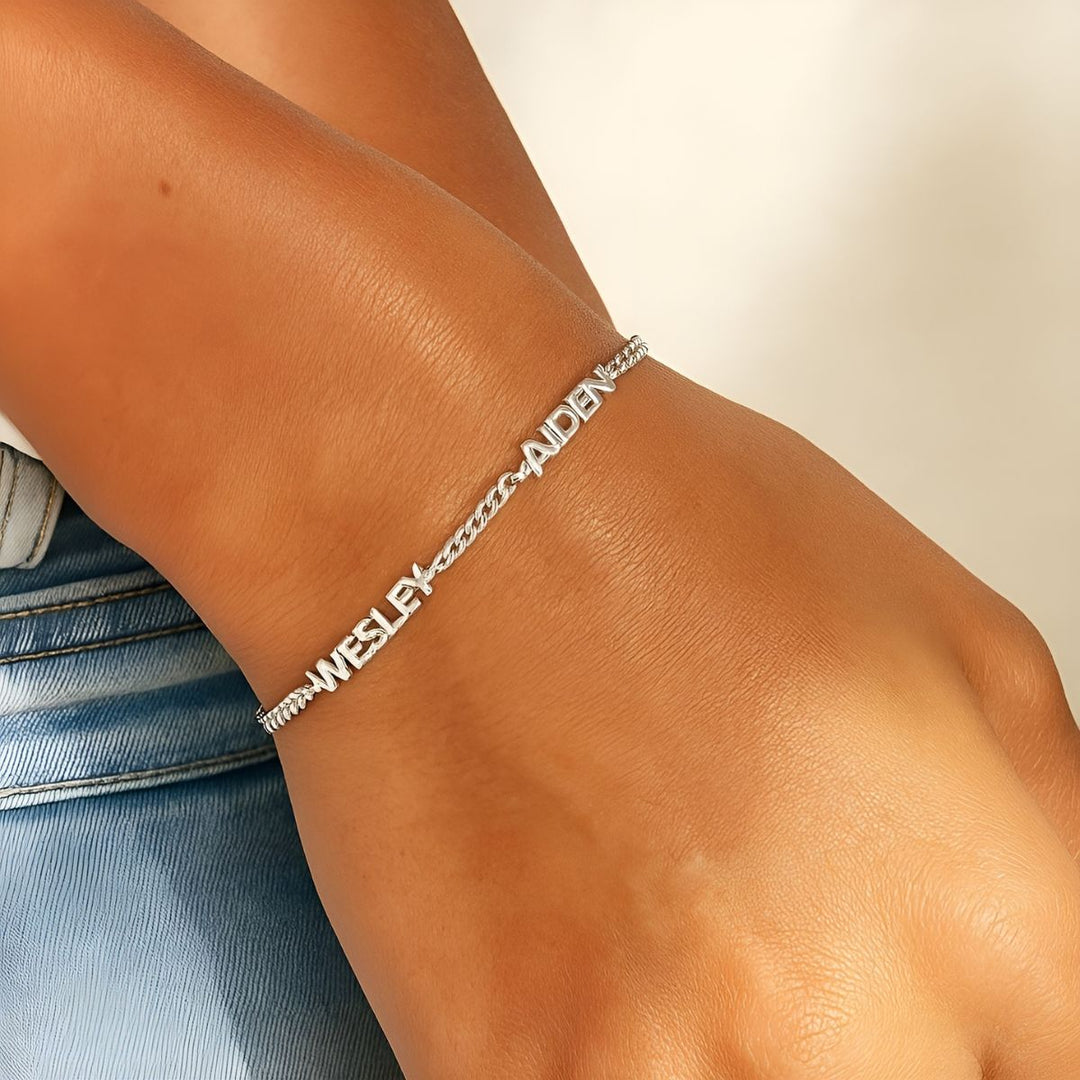 Prénia™ | Pulsera con los nombres de tus seres queridos