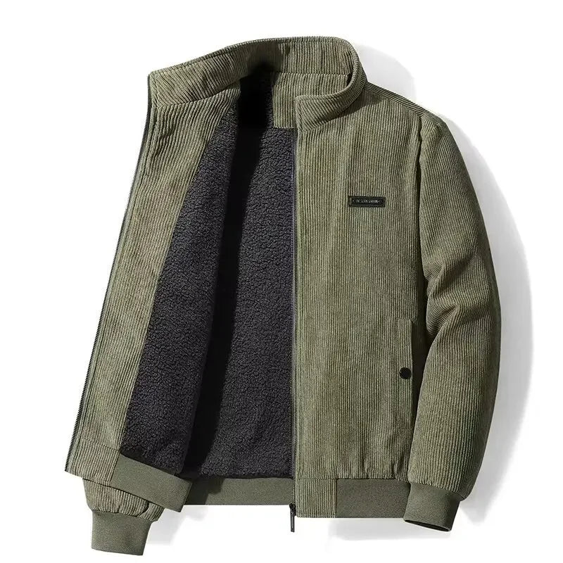 Mateo | Chaqueta de Pana Con Forro de Felpa