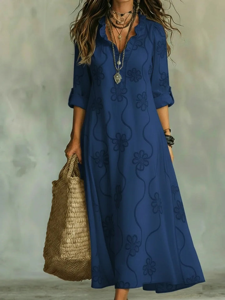 Carmen - Vestido Maxi Floral para Días de Verano