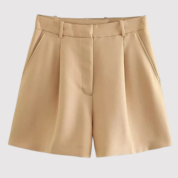 María | PANTALONES CORTOS DE CINTURA ALTA PARA MUJERES