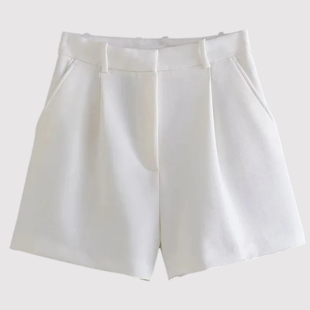 María | PANTALONES CORTOS DE CINTURA ALTA PARA MUJERES