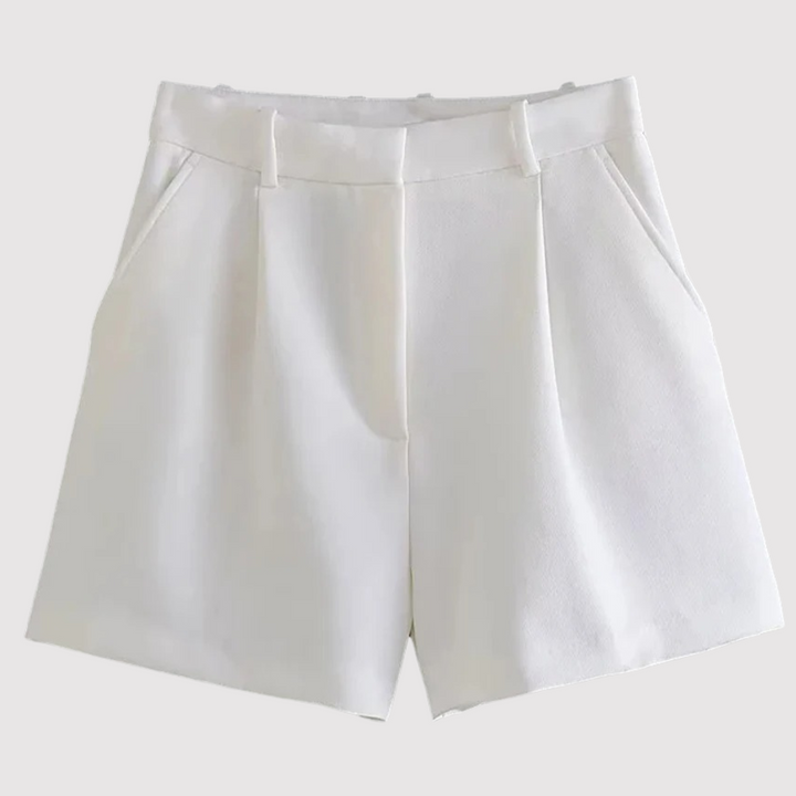 María | PANTALONES CORTOS DE CINTURA ALTA PARA MUJERES