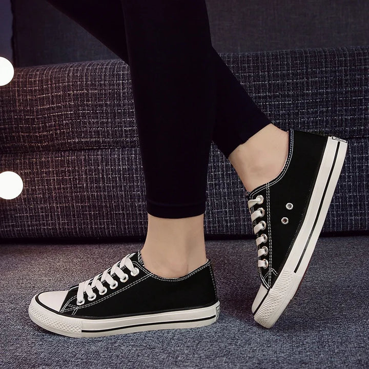 Imogen Zapatos De Lona Clásicos Confort Vintage Moderno