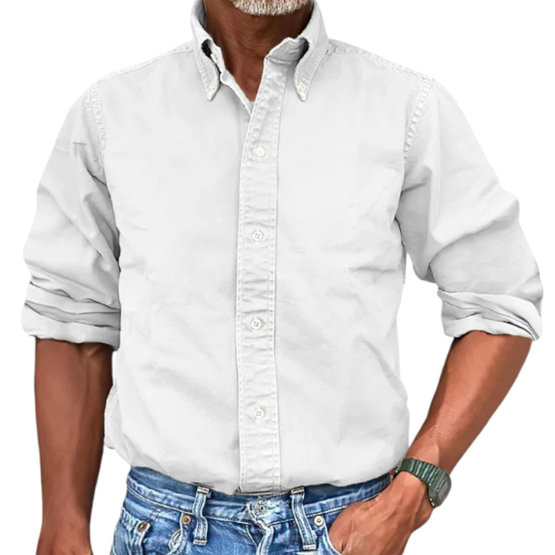 Javier | Camisa de manga larga sin arrugas