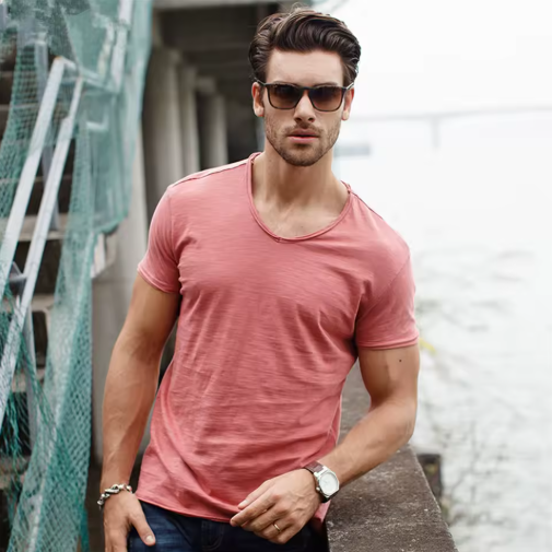 Andrés | Camiseta de Verano de Algodón (¡TEMPORALMENTE 1+1 GRATIS!)