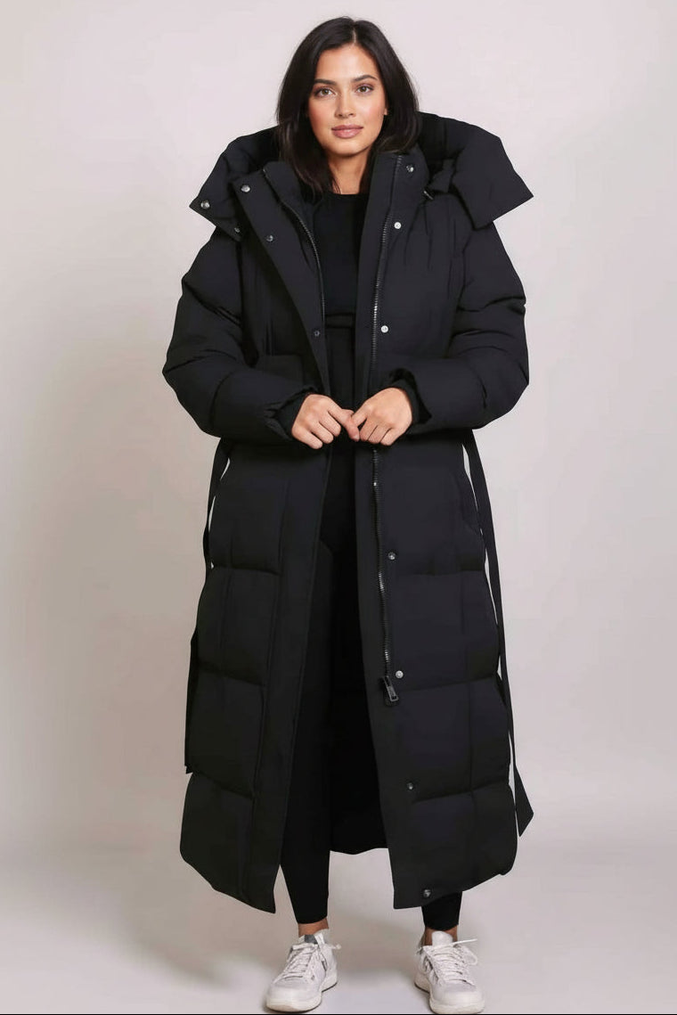 Ximena™ | Elegante abrigo largo tipo puffer