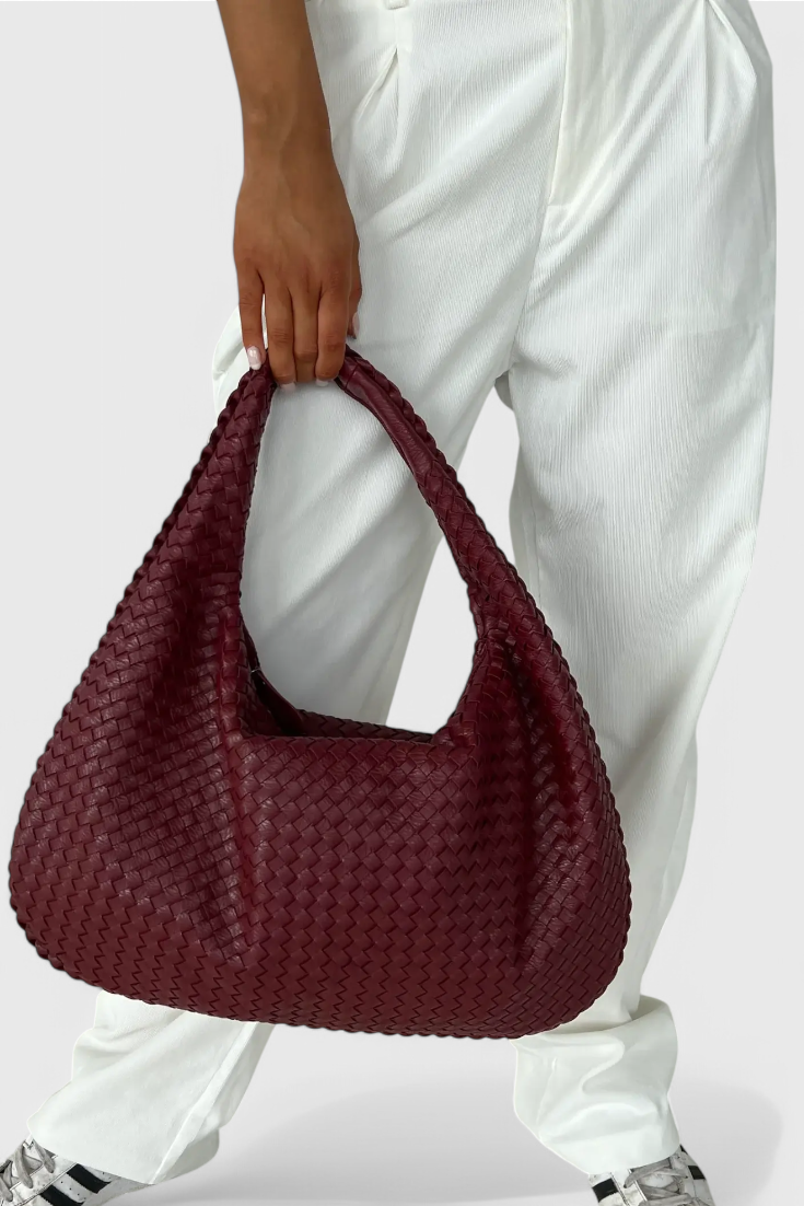 Tilly Bolso de Hombro Tejido