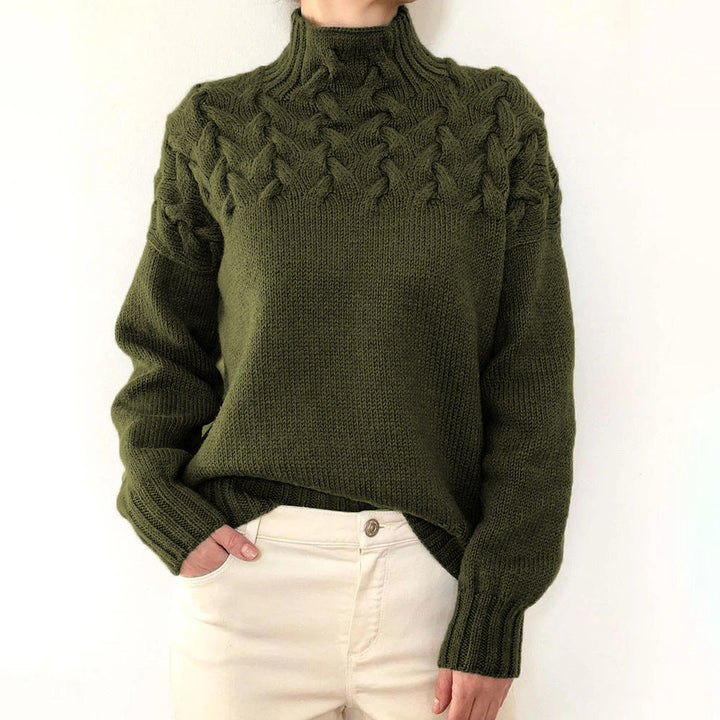 Elena | Suéter de Cuello Alto Cálido