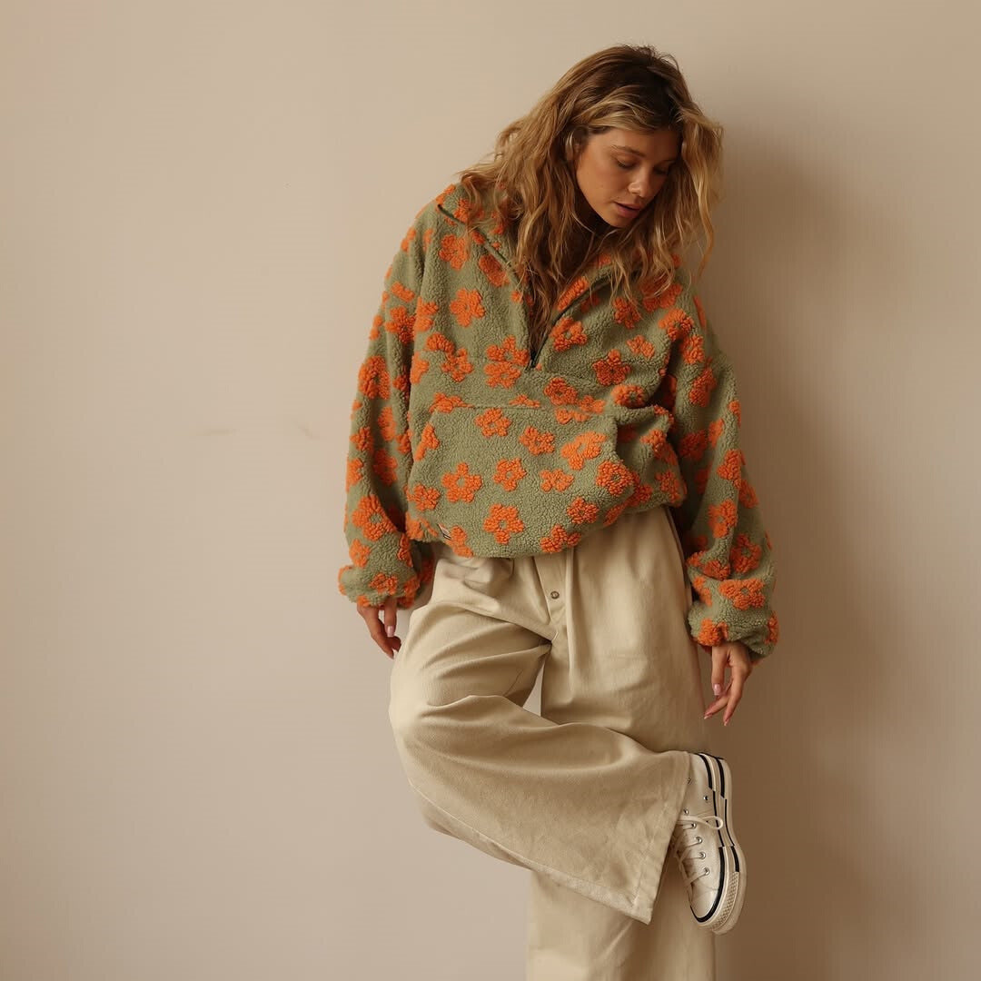 Vanessa | Suéter con estampado de flores