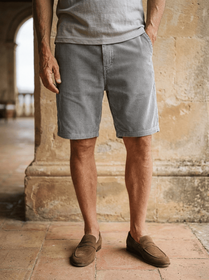 Mateo | Pantalones Cortos de Pana Luxe de Verano