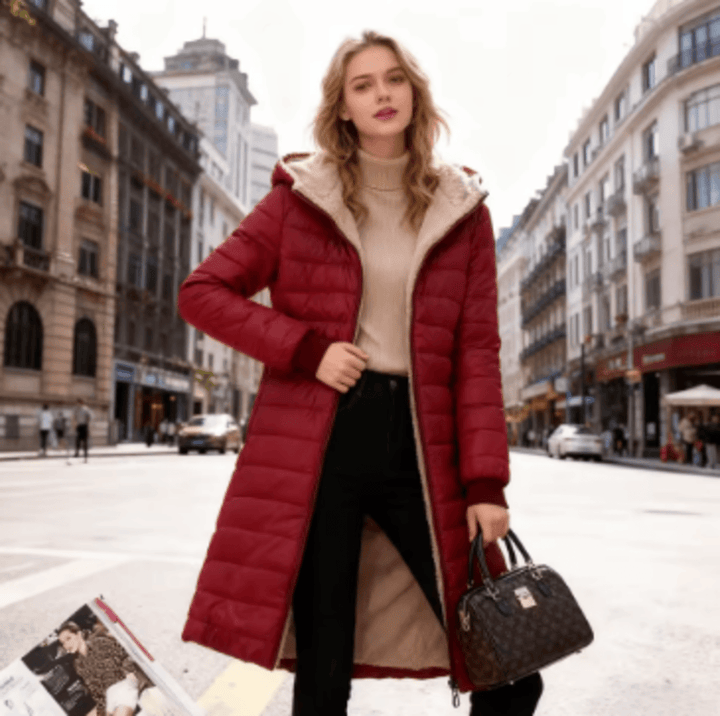 Paloma | Abrigo de Invierno con Forro de Sherpa
