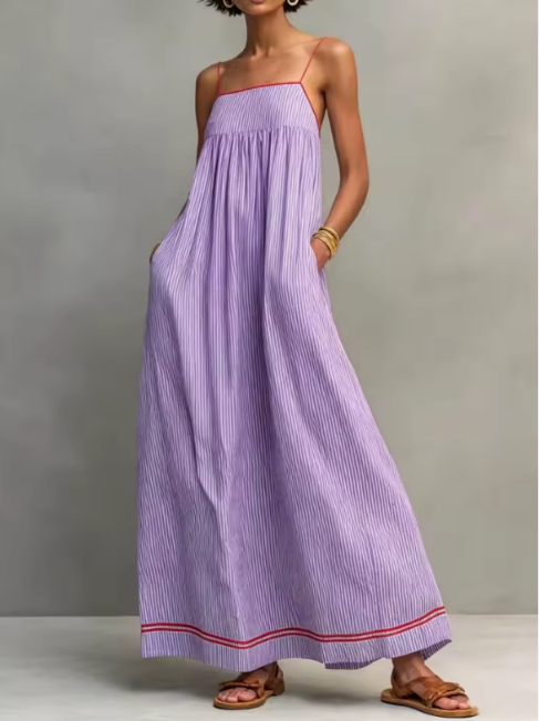 CARMEN | VESTIDO MAXI DE VERANO FLUIDO