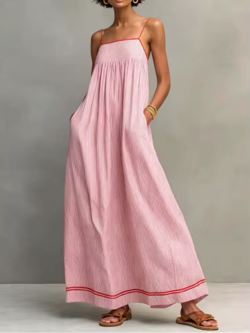 CARMEN | VESTIDO MAXI DE VERANO FLUIDO
