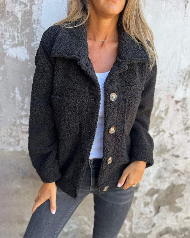 Antonia | Chaqueta abotonada acogedora