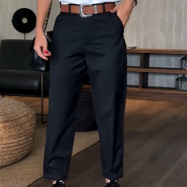 Mathilda | Pantalones de traje a rayas para mujeres