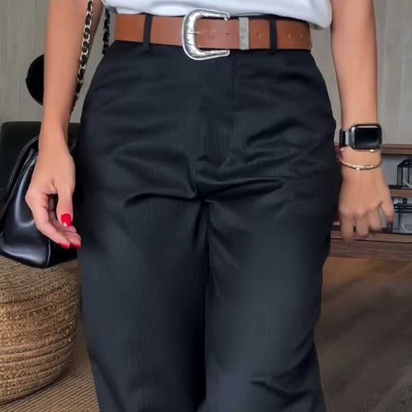 Mathilda | Pantalones de traje a rayas para mujeres