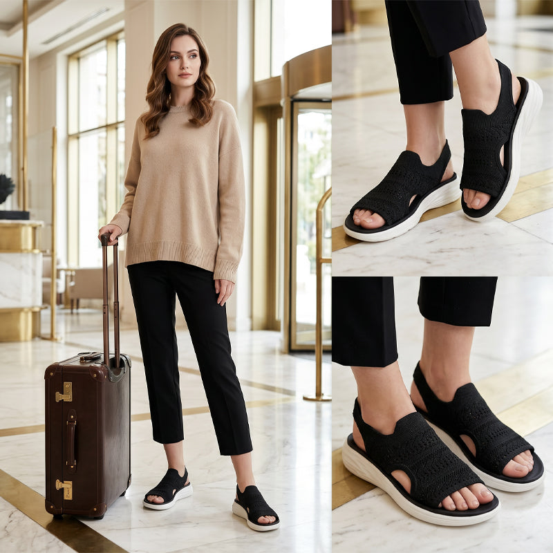 Rebeca™ | Sandalias con plataforma, de material transpirable para mujeres