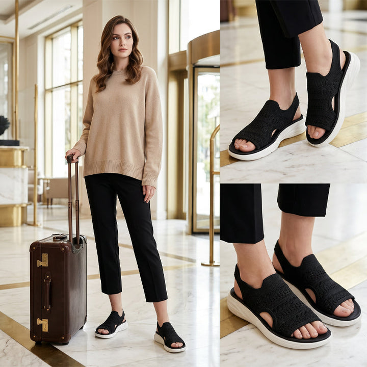 Rebeca™ | Sandalias con plataforma, de material transpirable para mujeres